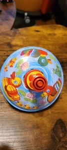 Bolz Spinning Top with Spring Ducks Beautiful Played with Condition. - Picture 1 of 8