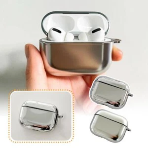 Electroplate Earphone Case For Airpods 4 Simple Protective Cover For Apple  Z4Y6 - Picture 1 of 13