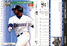 Aarom Baldiris 2007 MultiAd Trenton Thunder #20 Card *AutographDen*