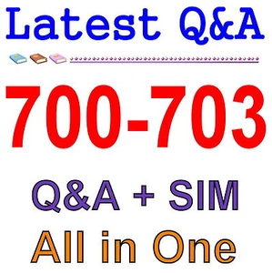 Cisco Best Practice Material For 700-703 Exam Q&A+SIM - Picture 1 of 1