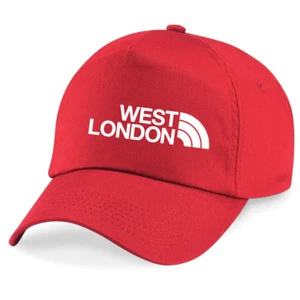 West London Baseball Cap Brentford Football fan 7 colours 5 panel - Picture 1 of 14