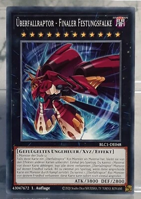 Überfallraptor Finaler Festungsfalke - BLC1-DE048 - Battles of Legend: Chapter 1 - Bild 1 von 2