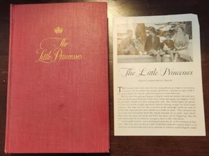Vintage 1950 The Little Princess 1st Print Marion Crawford + Book of the Month - Picture 1 of 12