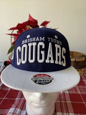 Gorra Brigham Young University Original Zephyr Snapback BYU Fútbol Universitario Foto 1 de 4
