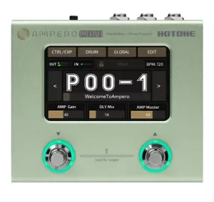 Hotone Ampero Mini Guitar Bass Amp Modeling IR Cabinets Expression Pedal MP-50 - Picture 1 of 6