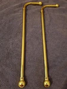 Gardinenklappstange Farbe Messing - Bild 1 von 3