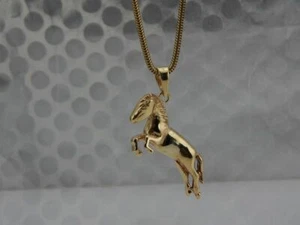 585 Gelbgold Anhänger Pony Pferd - Bild 1 von 6