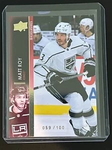 Matt Roy 2021-22 Upper Deck Extended Exclusives /100 #578 LA Kings - Picture 1 of 2