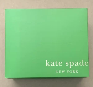"Caja de regalo Kate Spade New York caja verde y azul nueva 9,5"" X 8"" X 3,3""" - Imagen 1 de 3