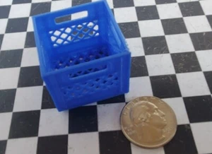 Milk Crate 1:10 Scale Vehicle Garage Store Grocery Miniatures 3D Printed - Picture 1 of 83