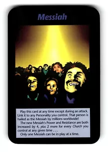 Messiah Card Base Set INWO Illuminati New World Order game 222/409 - Picture 1 of 4