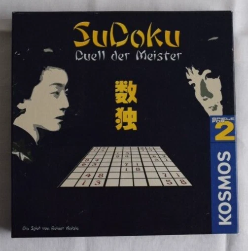 Sudoku Duell der Meister,von Reiner Knizia, Spiel für 2 Spieler, Kosmos, 2006 - Bild 1 von 3