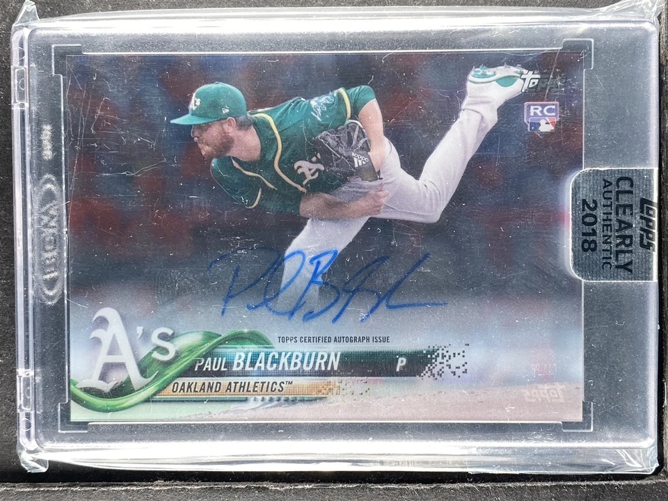 Blackburn, Paul - 2018 Clearly Authentic - Rookie - Autograph - Image 1 of 1