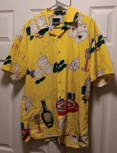 Ropa de juego vintage sin concurso de Ringo Sports para hombre talla mediana abotonada - Imagen 1 de 10