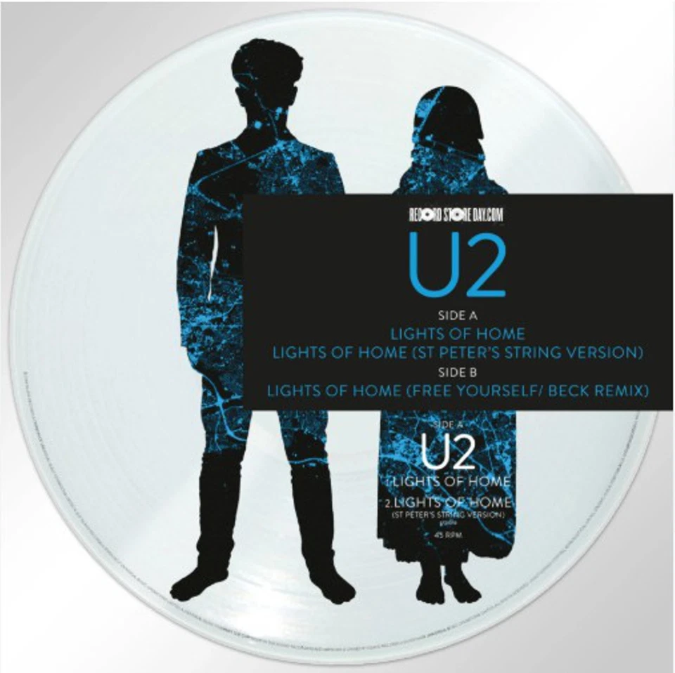 U2 - Lights of Home 12" Picture Disc Vinyl Single - RSD Limited Edition - NEW! Foto 1 de 1