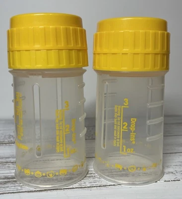  Playtex Drop ins 90’s 4oz Botellas Amarillas, Pezones Transparentes  Foto 1 de 4