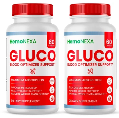 (Paquete de 2) Píldoras HemoNexa Apoyo Avanzado para la Salud de la Sangre Vitamina Hemo Nexa 120 Cápsulas Foto 1 de 4