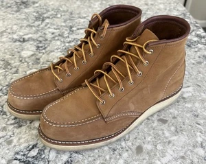 Red Wing Heritage Women Moc Toe Boots 3372 Khaki Honey Chinook US Size 10 - Picture 1 of 10