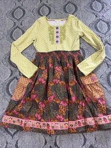 Matilda Jane Make Believe As A Princess Dress Girl's Size 12 Floral READ!! - Picture 1 of 9