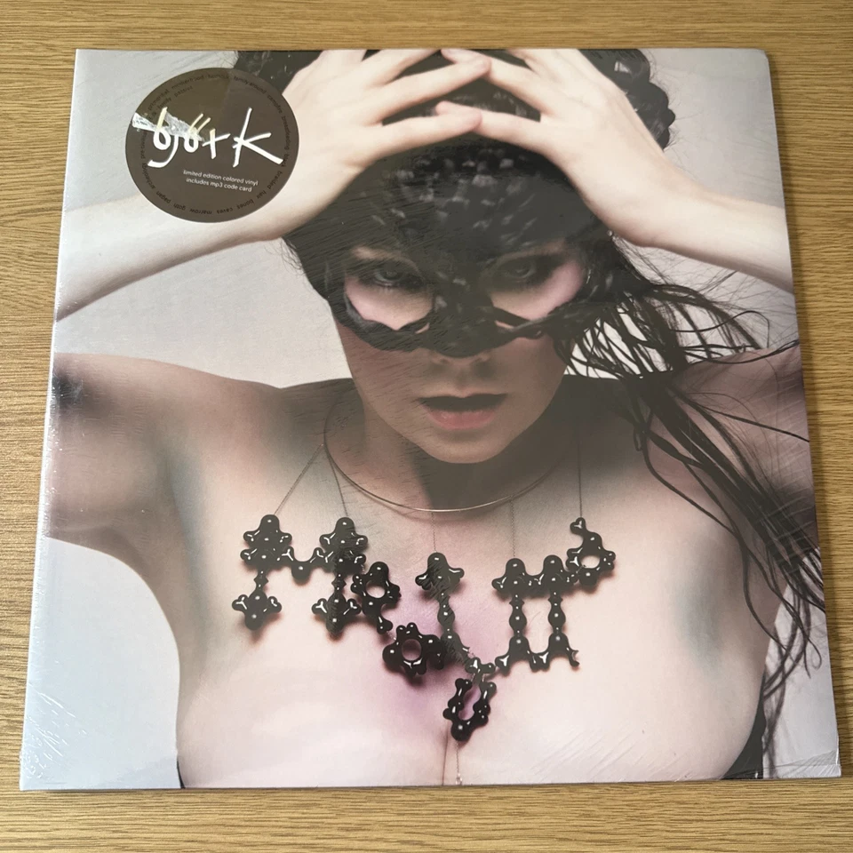 Björk Medulla Vinyl Maroon Record LP Vinyl New Sealed 2015 Reissue - Image 1 of 2