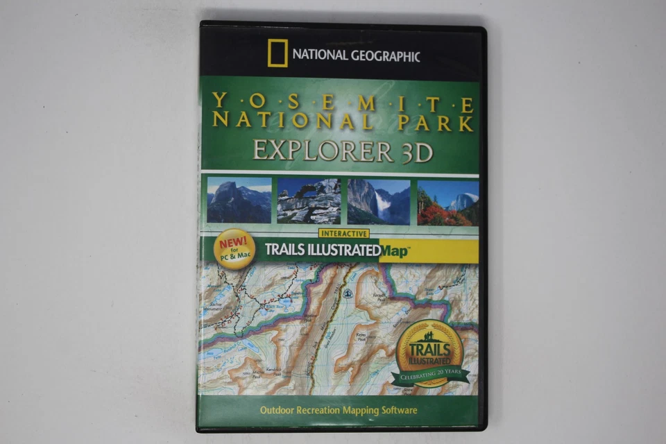 National Geographic Yosemite Explorer 3d Mapping Software - Image 1 of 1