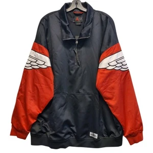 AIR JORDAN Jacke Herren XXL schwarz rot WINGS Pullover Quarter Zip NIKE AO0406-011 - Bild 1 von 10