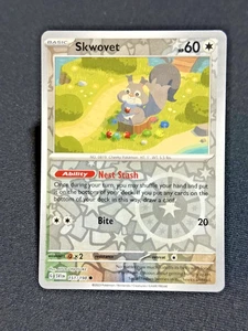 Skwovet 151/198 - Reverse Holo - SV01: Scarlet & Violet Base Set - Near Mint NM - Foto 1 di 2