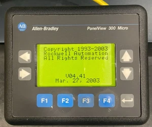 Allen Bradley 2711-M3A18L1 Series A Rev E PanelView 300 Micro RS-232 FRN 4.41 - Picture 1 of 3