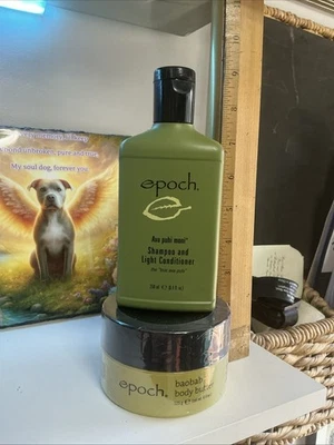 Nu Skin Nuskin Epoch Ava Puhi Moni Shampoo Light Conditioner Baobab Body Butter - Image 1 of 3