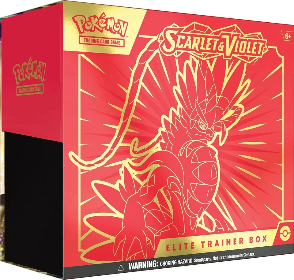 Pokémon Escarlata y Violeta Base Set Elite Entrenador Caja ETB - Desgarro + Envío Foto 1 de 1