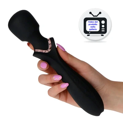 TOYZ4LOVERS Stimolatore vibrante vibratore clitoride Magic Wand Wonder vaginale Ricaricabile