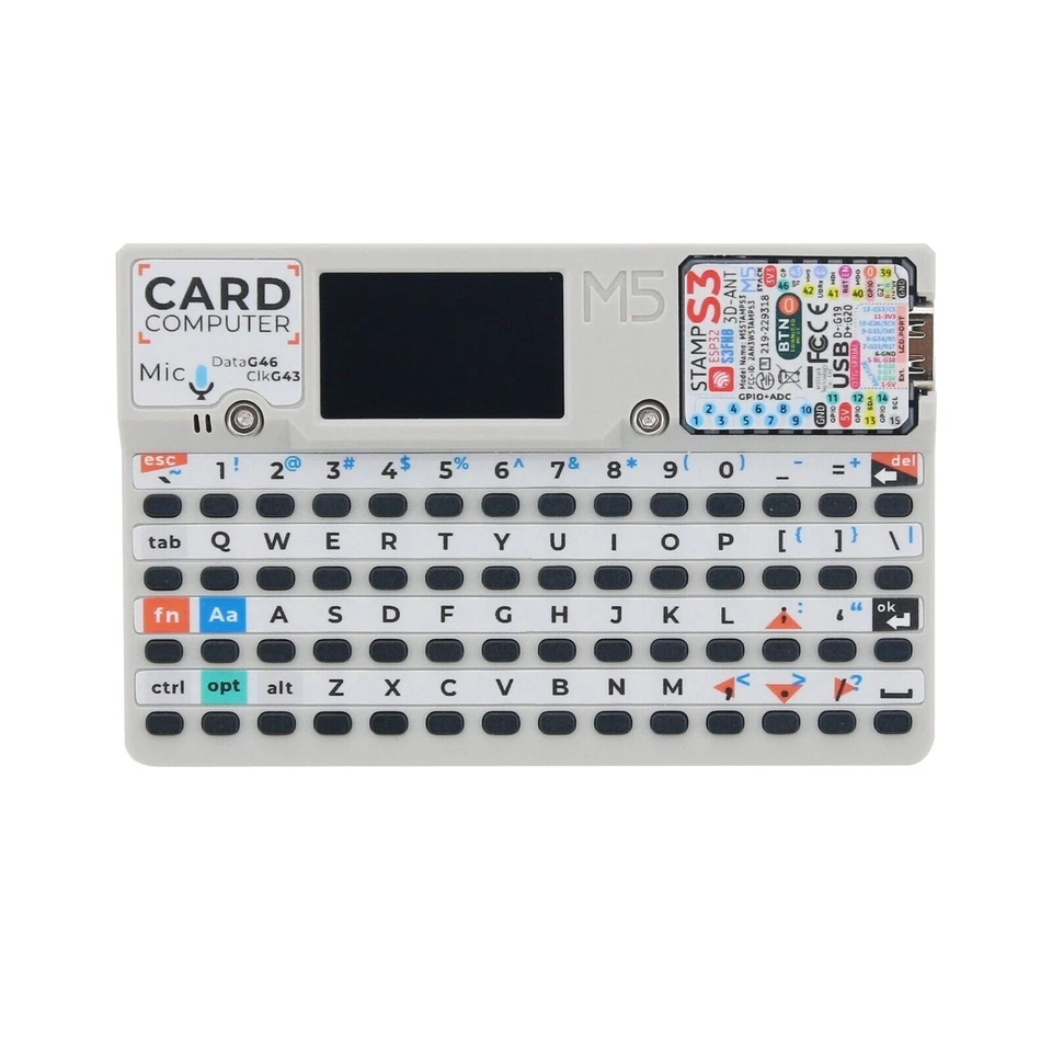 M5StampS3A Micro-controller 56 Buttons Programmable Development Keyboard New - Image 1 of 4