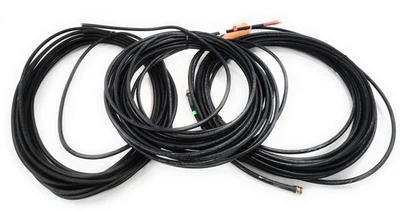 Lote de 3 veces Microondas LMR-400 Baja Pérdida Cable Coaxial Antena Radioaficionado 220 ft Foto 1 de 4