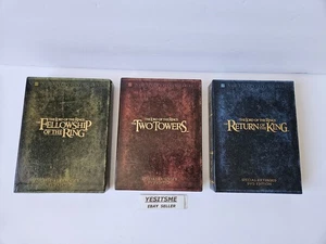 The Lord of the Rings Trilogy Special Extended Edition 12-DVD Great Condition - Foto 1 di 8