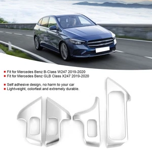 ˘4Pcs Door Window Lift Button Cover Fit For GLB B Class W247 X247 2019-2020 - Picture 1 of 10
