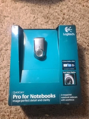 Logitech QuickCam Pro for Notebooks New In Box - Image 1 of 4