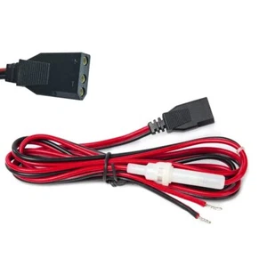 2-przewodowy kabel zasilający CB Radio CB Wtyczka zapalniczki 3-pinowy przewód zasilający 3-pinowy ... - Zdjęcie 1 z 6