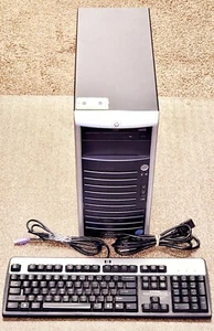 HP ProLiant ML110 G5 Server, Intel Core 2 Duo Cpu E4400 4gb Ram 150 gb HDD w/COA - Picture 1 of 13
