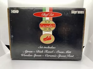 RARE Sopranos Chef Set From Carmela’s Kitchen - 2003 HBO Promotional Item - Picture 1 of 7