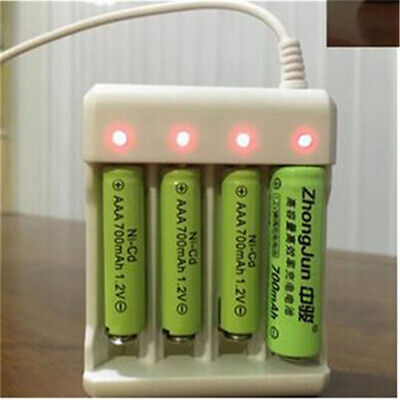 4 Slots USB Plug Fast Charging Battery Charger For AA AAA Rechargeable Batteries • 5.51£