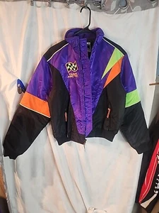 ****Vintage Team Artic  C-16 Girls Sno Pro Jacket***High Vis Zipup Winter Jacket - Picture 1 of 12
