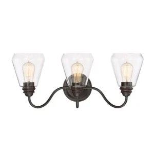 Designers Fountain Foundry 3 Light Bath, Satin Bronze - 90203-SB - Picture 1 of 1
