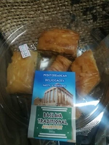 BAKLAVA TRADITIONAL ASSORTMENT PACK MIX 300GR - FREE POST - Picture 1 of 1