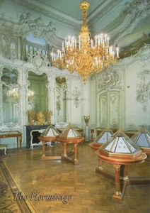 Alte Postkarte - The Hermitage - The Green Dining-Room - Bild 1 von 1