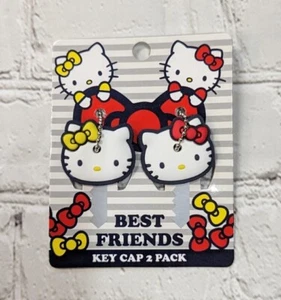 Hello Kitty Loungefly Key Cap Cover BEST FRIENDS 2-PACK 2011 Sanrio RARE - Picture 1 of 6