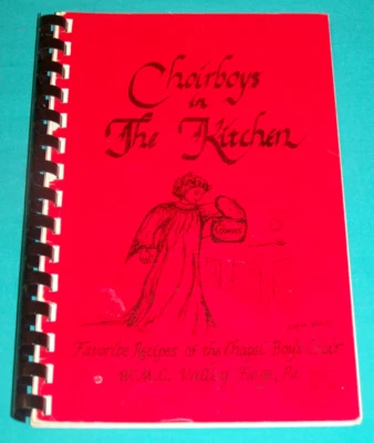 Washington Memorial Chapel Boys Choir Cookbook PETER CONTE CHOIRMASTER ORGANIST - Image 1 of 4