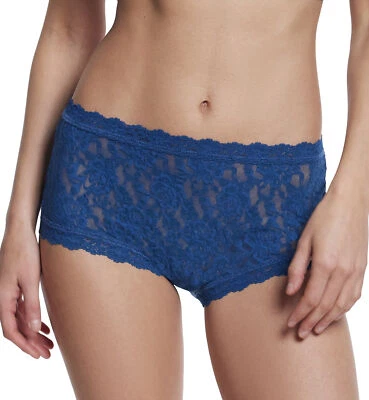 Pantalón corto de tiro alto de encaje Hanky Panky Signature (481292) Foto 1 de 4