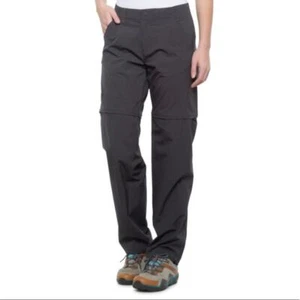 Merrell NWT Hayduke Convertible Pants Dark Asphalt Gray Size 12 Hiking Ripstop - Picture 1 of 11