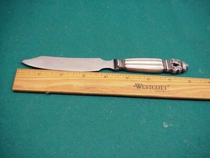 CUCHILLO GEORG JENSEN PATRÓN BELLOTA ESTERLINA 8" Dinamarca - Imagen 1 de 3