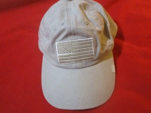 Hg USA Flag Adjustable Gray Cap Hat - Picture 1 of 7